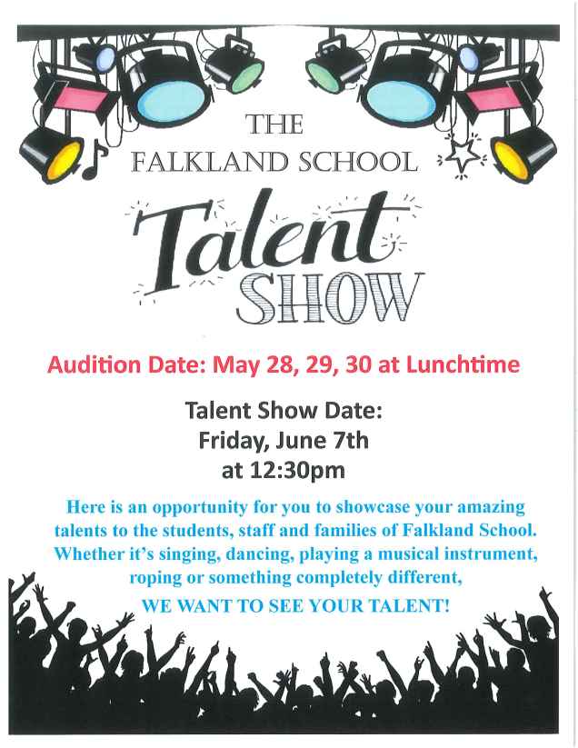 Talent Show Poster